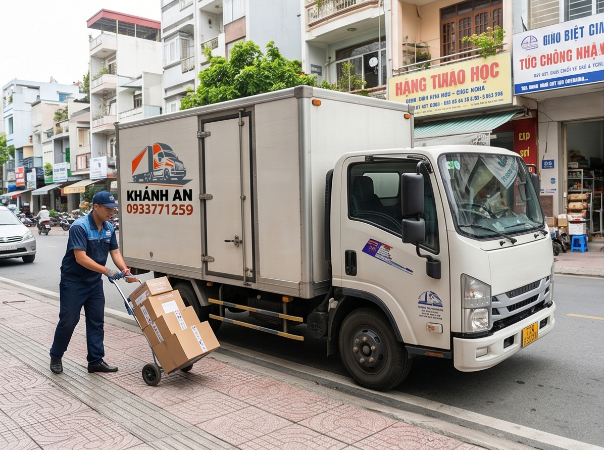 Vận chuyển hàng hoá TP.HCM đi Bình Thuận Khánh An vận chuyển hàng hoá đến tận nơi nhận