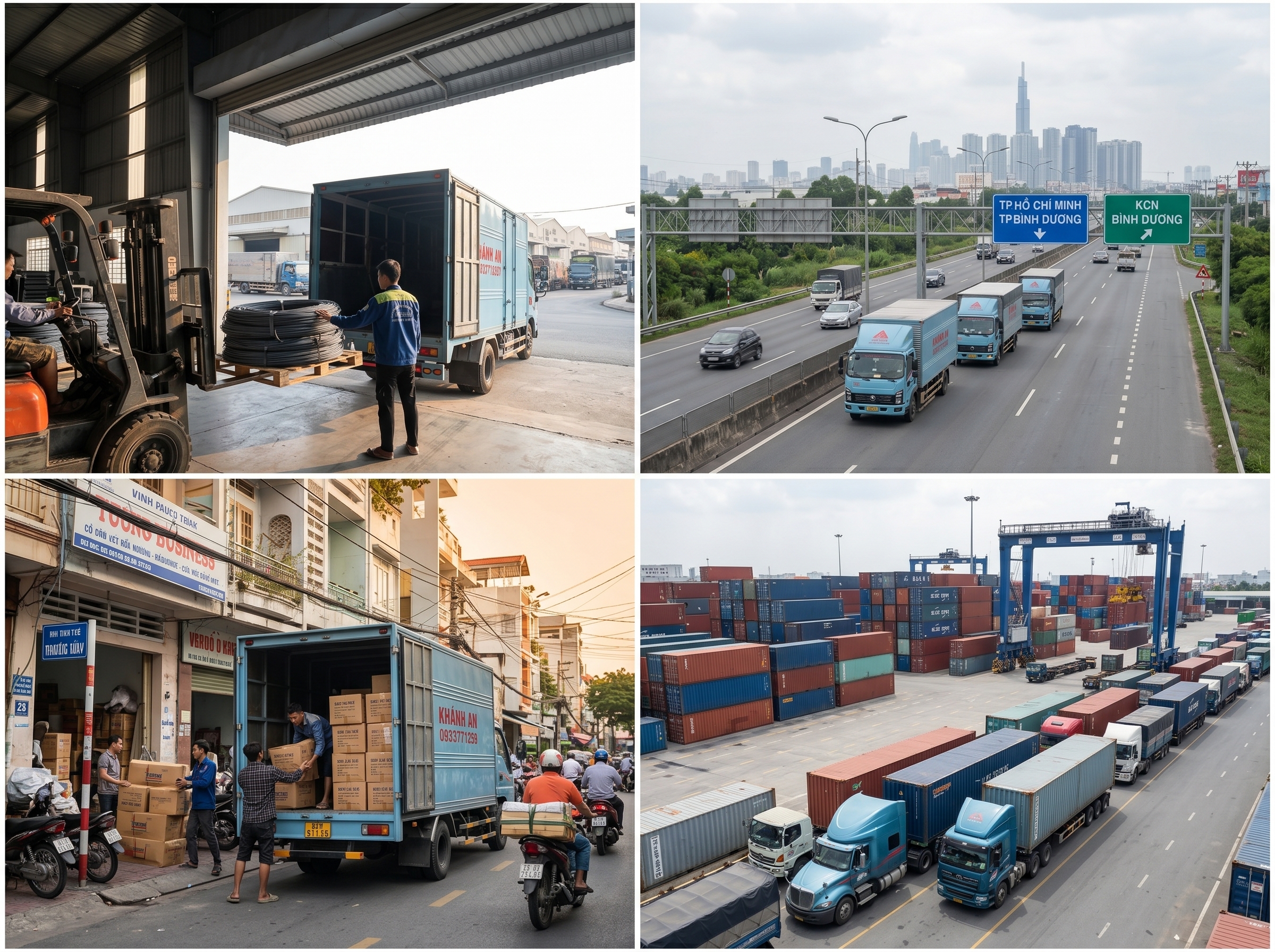 vận chuyển hàng hoá TP.HCM đi Bình Dương